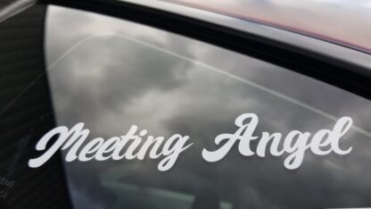 Meeting Angel 6" Sticker - Image 2