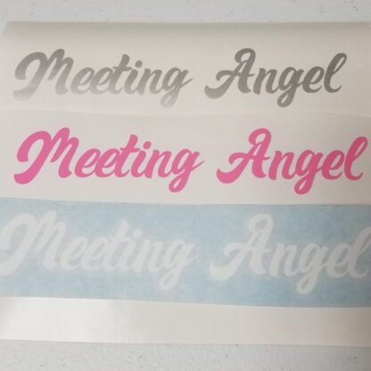 Meeting Angel 6" Sticker